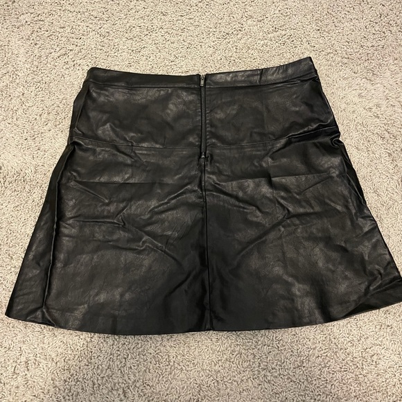Reitmans faux leather a-line skirt - Picture 1 of 2